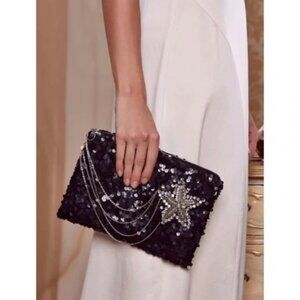 Courtney Love X Nasty Gal Sequin Clutch